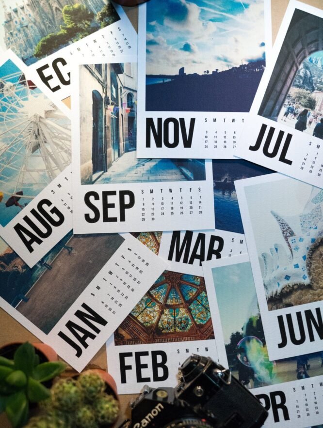Personalized Calendar Polaroid | Personalized Gifts - Image 3